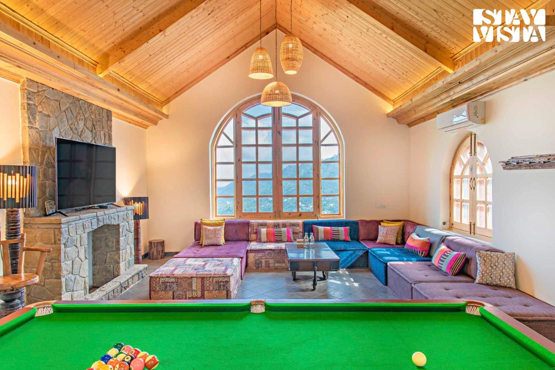 Stayvista At Sylvana Villas With Lawn, Bbq And Jacuzzi Kasauli Exterior foto