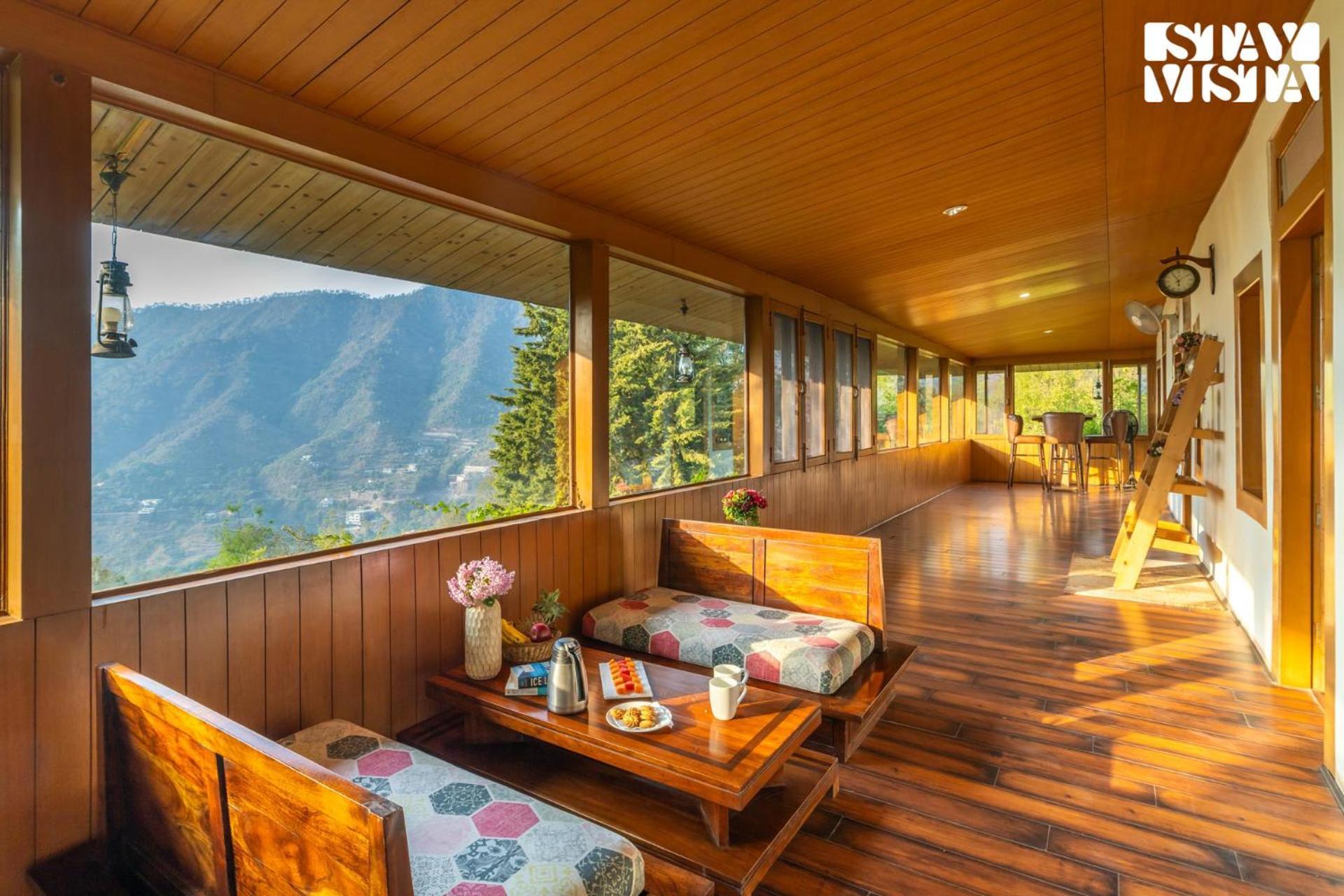 Stayvista At Sylvana Villas With Lawn, Bbq And Jacuzzi Kasauli Exterior foto
