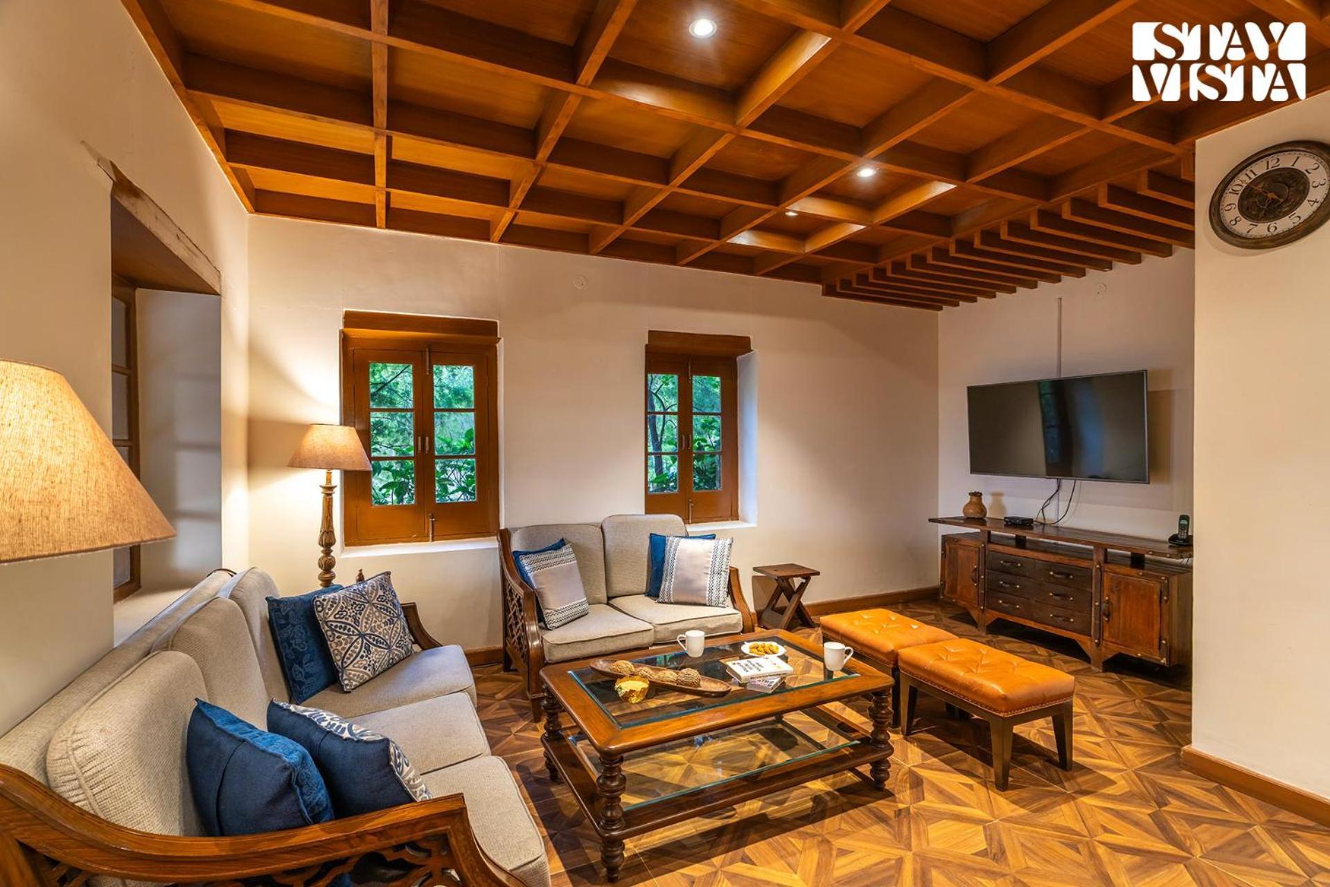 Stayvista At Sylvana Villas With Lawn, Bbq And Jacuzzi Kasauli Exterior foto