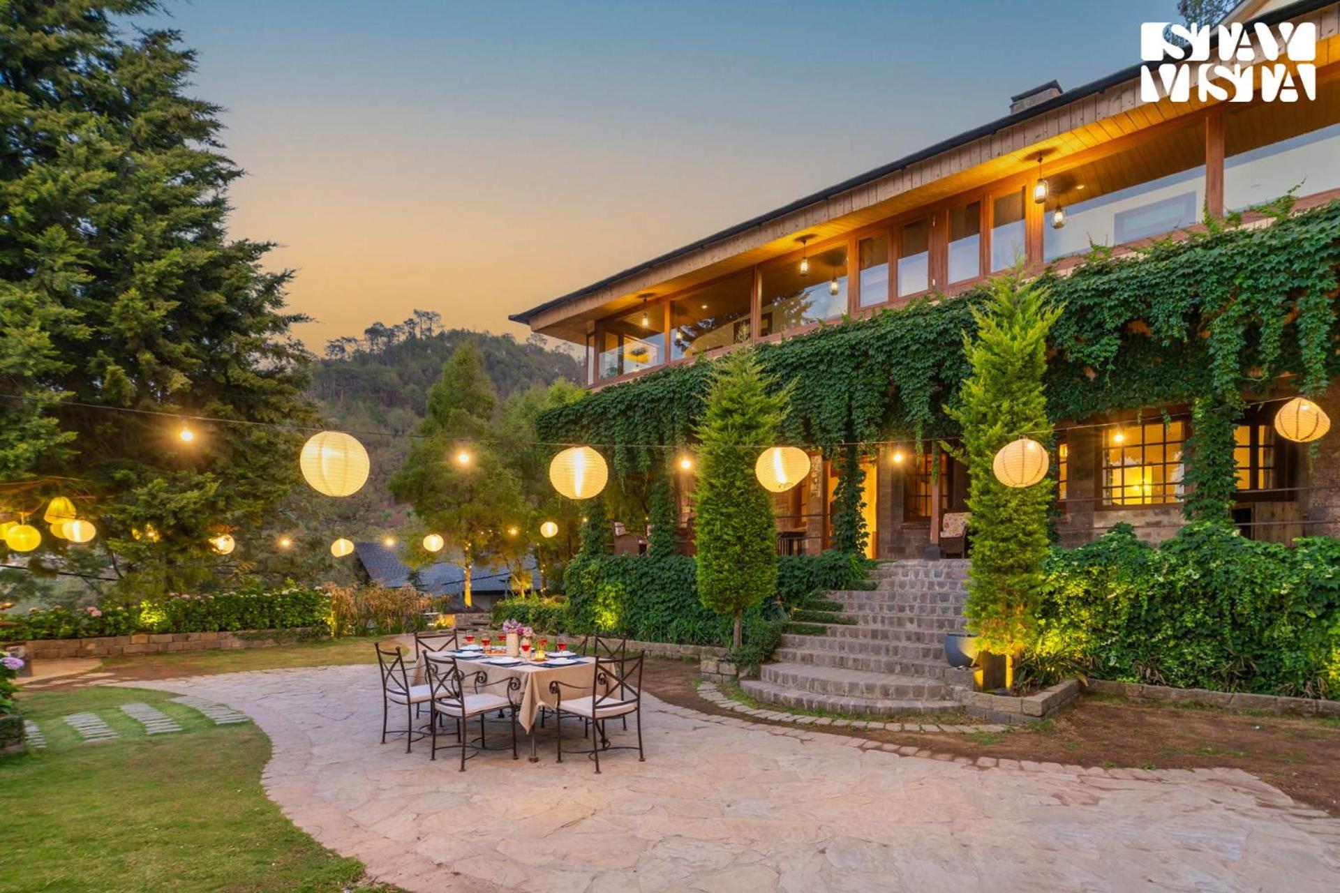 Stayvista At Sylvana Villas With Lawn, Bbq And Jacuzzi Kasauli Exterior foto