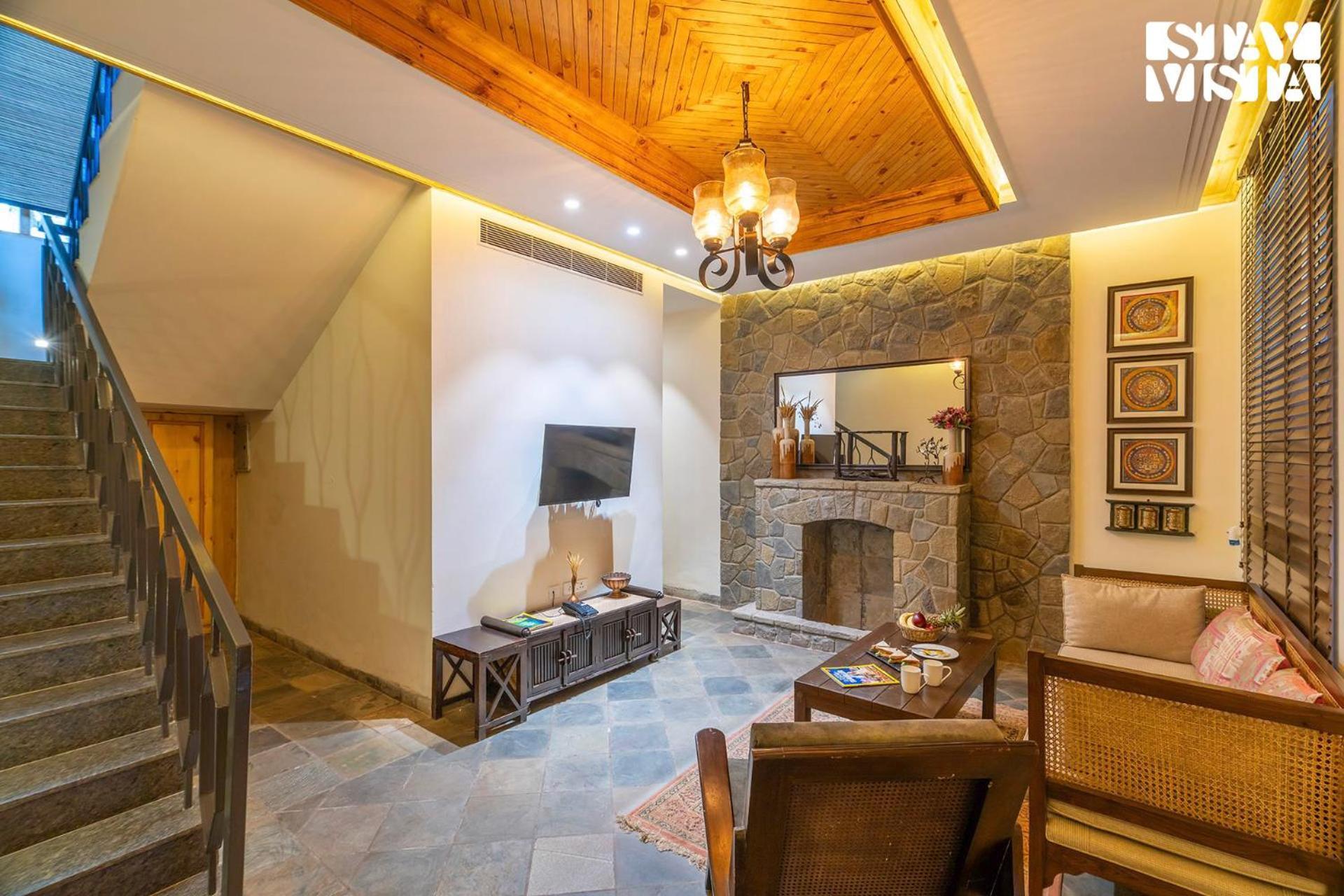 Stayvista At Sylvana Villas With Lawn, Bbq And Jacuzzi Kasauli Exterior foto